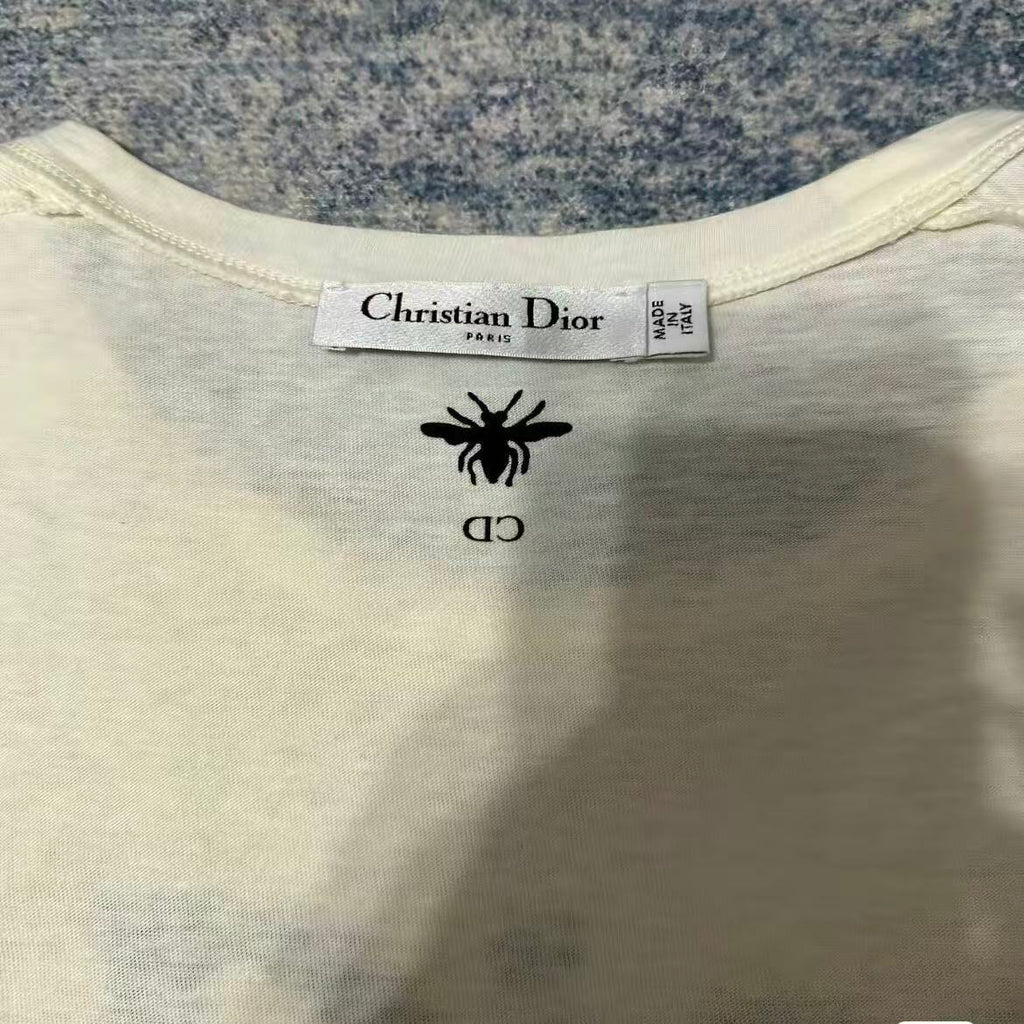 Christian Dior By John Galliano 02SS Dior Addict Print Tee