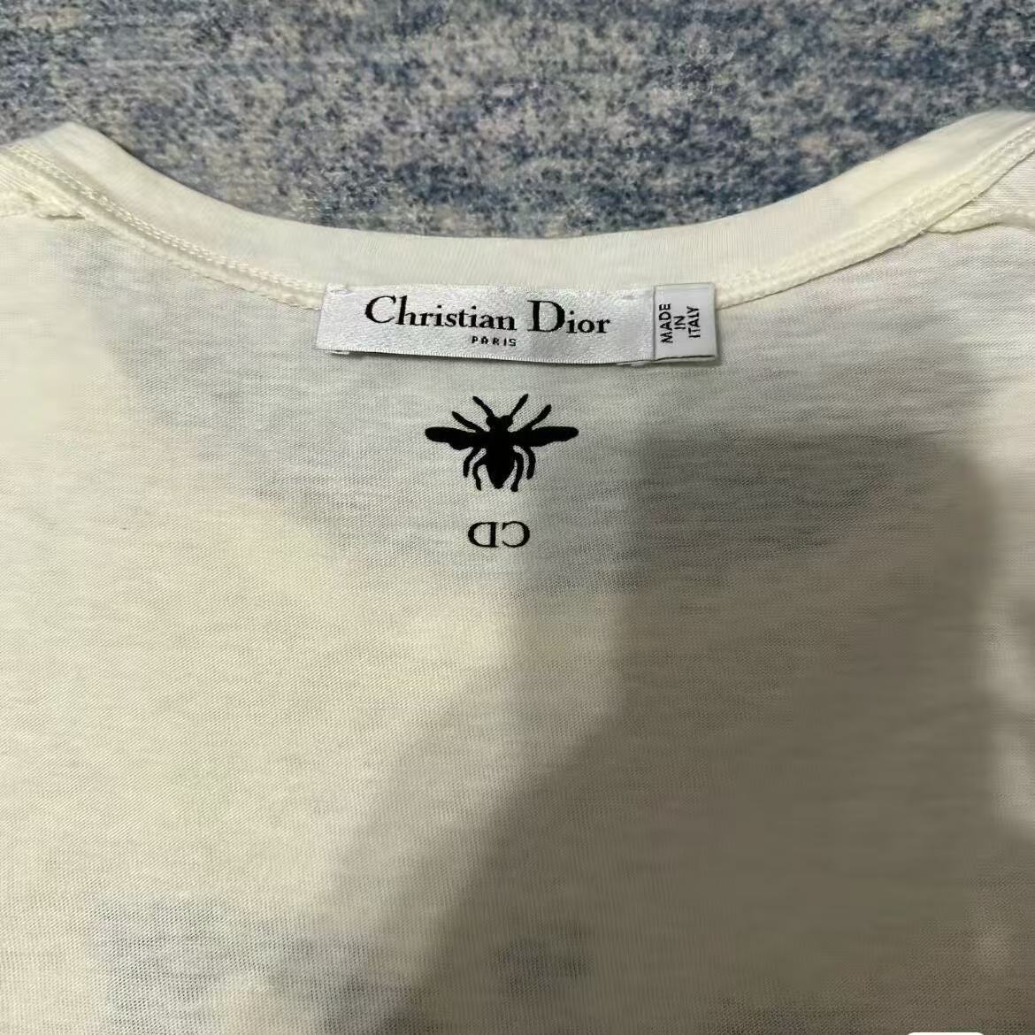 Christian Dior By John Galliano 02SS Dior Addict Print Tee