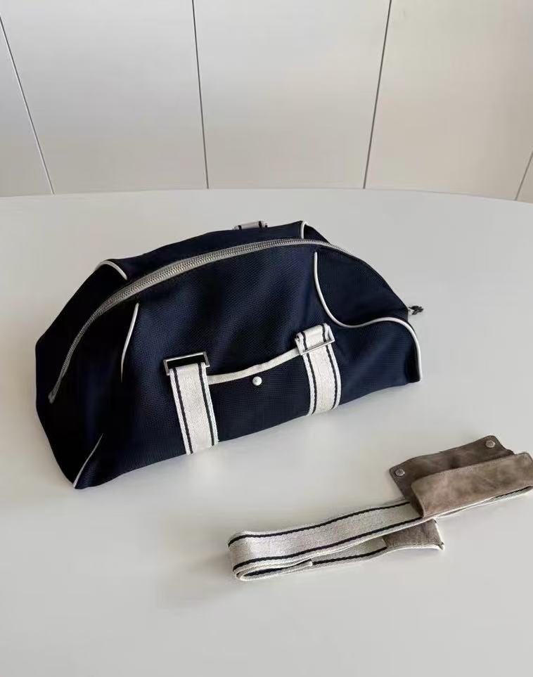 Prada Sports Suede Bowling Bag