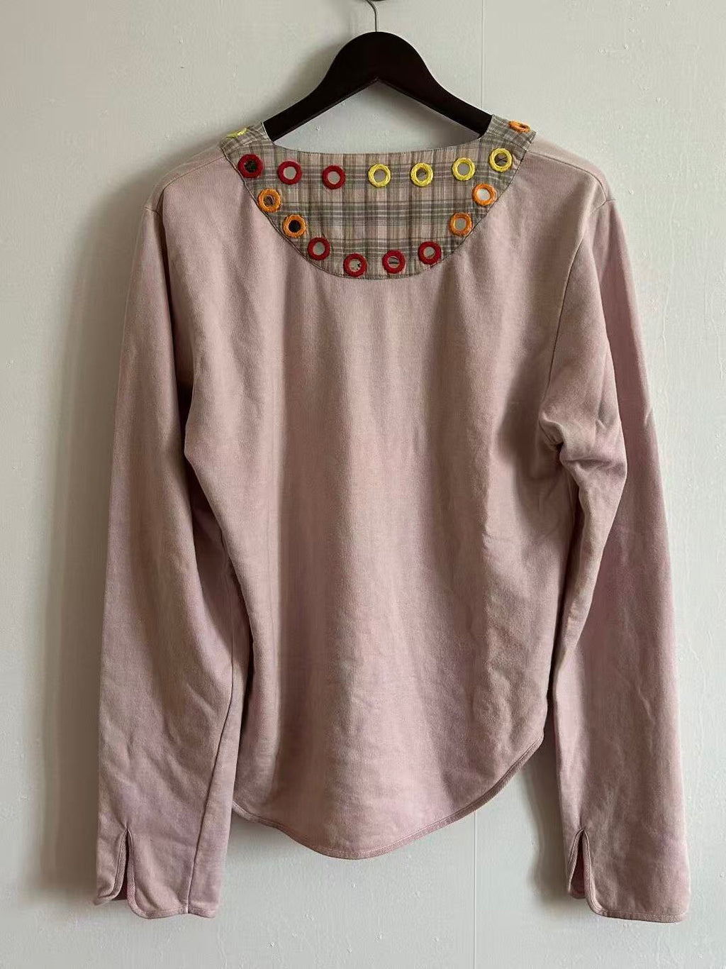 Alexander Mcqueen 05SS Mirror Placket Henley Sweater