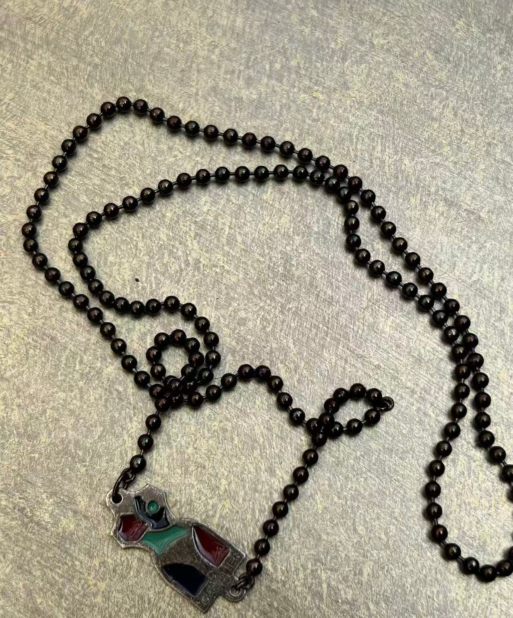 Jean Paul Gaultier 90s Body Pendant Necklace