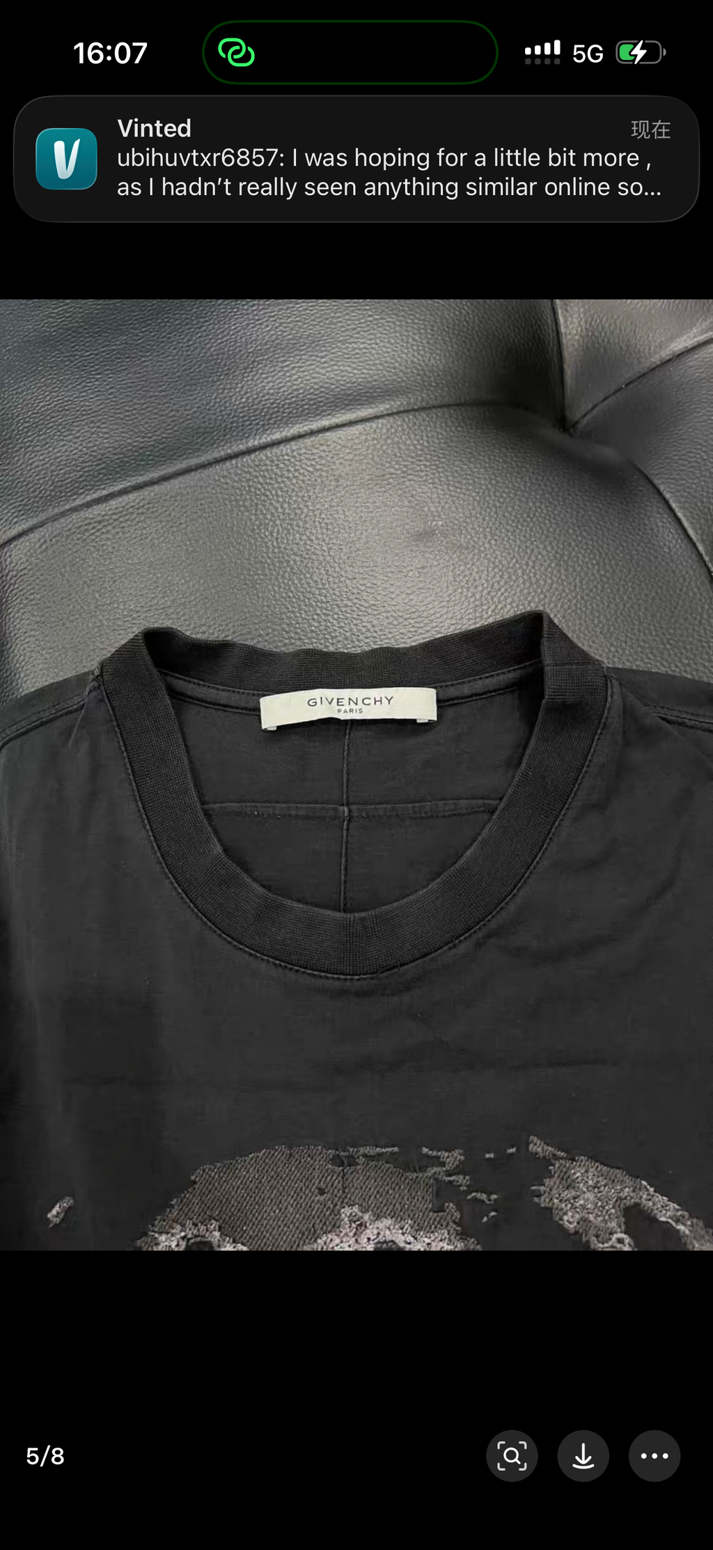 Givenchy Dog tee