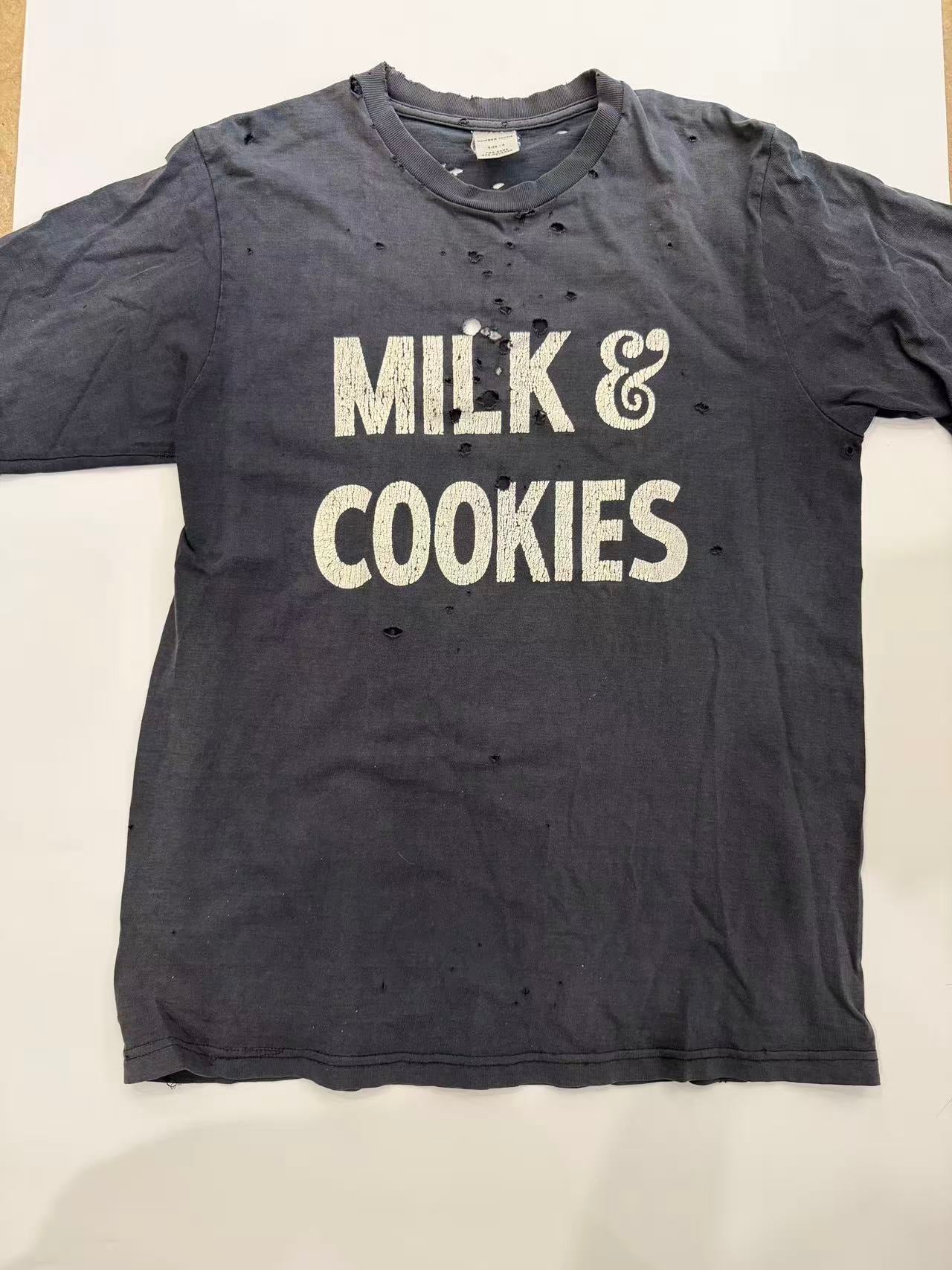 Number Nine 01SS Milk Cookies Tee