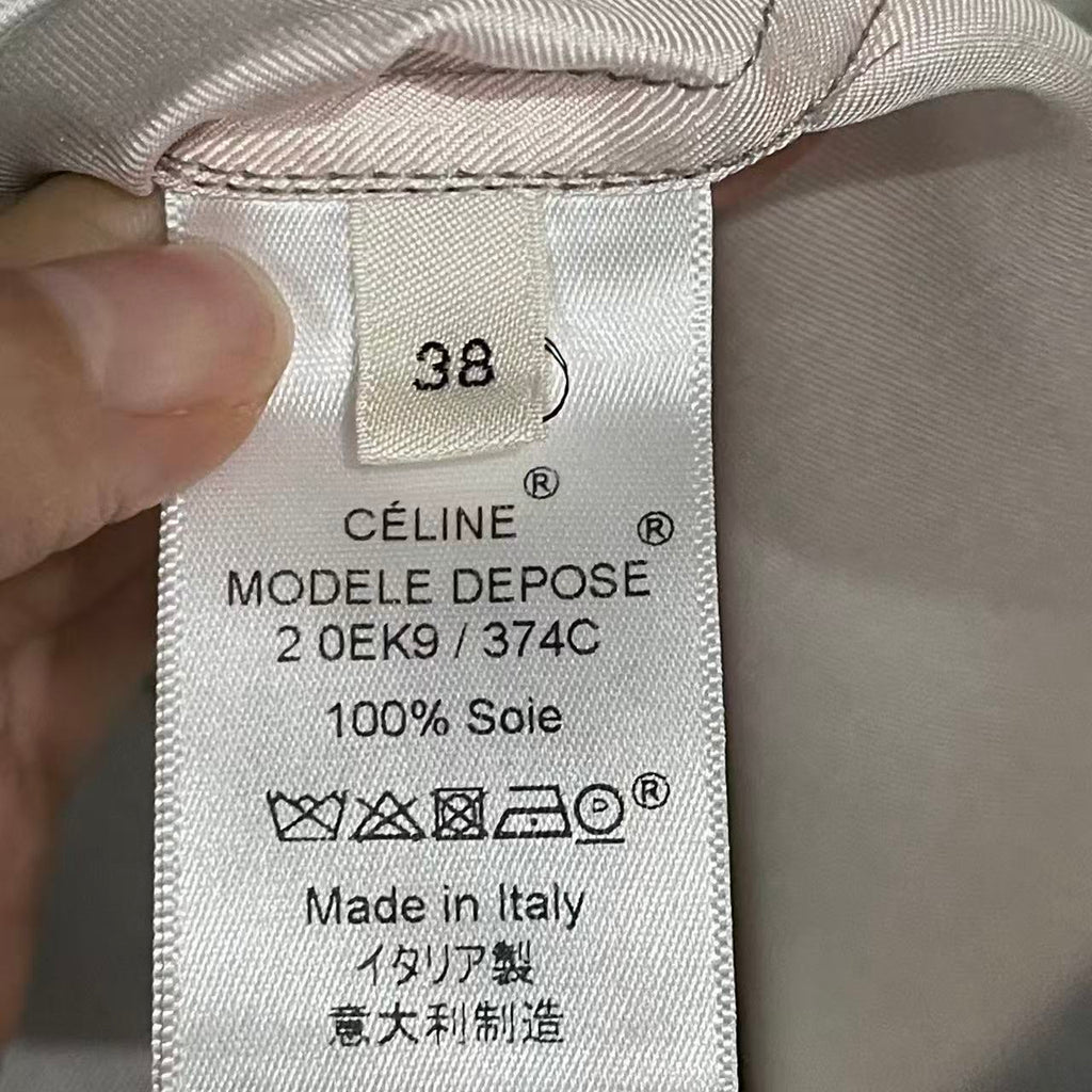 Celine Eyelash Print Shirt