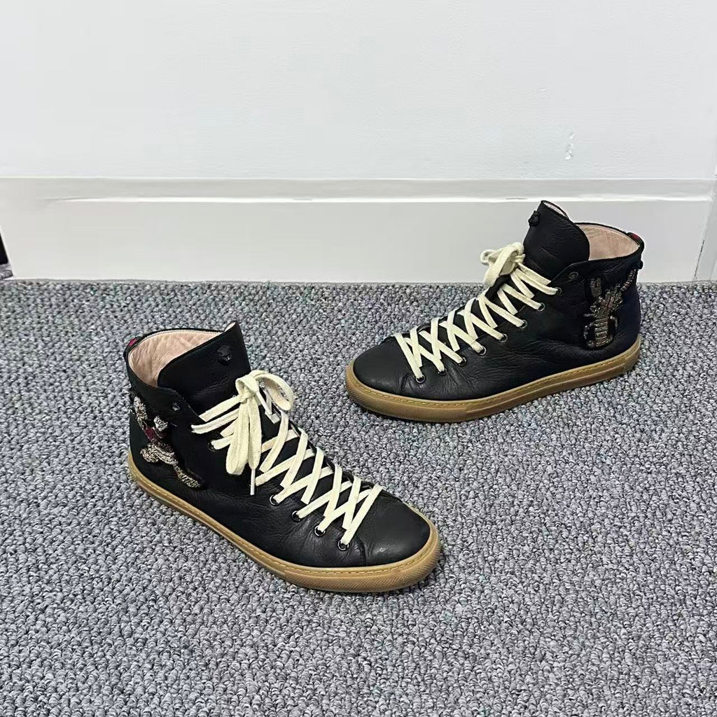 Gucci Donald Duck High Top Sneakers