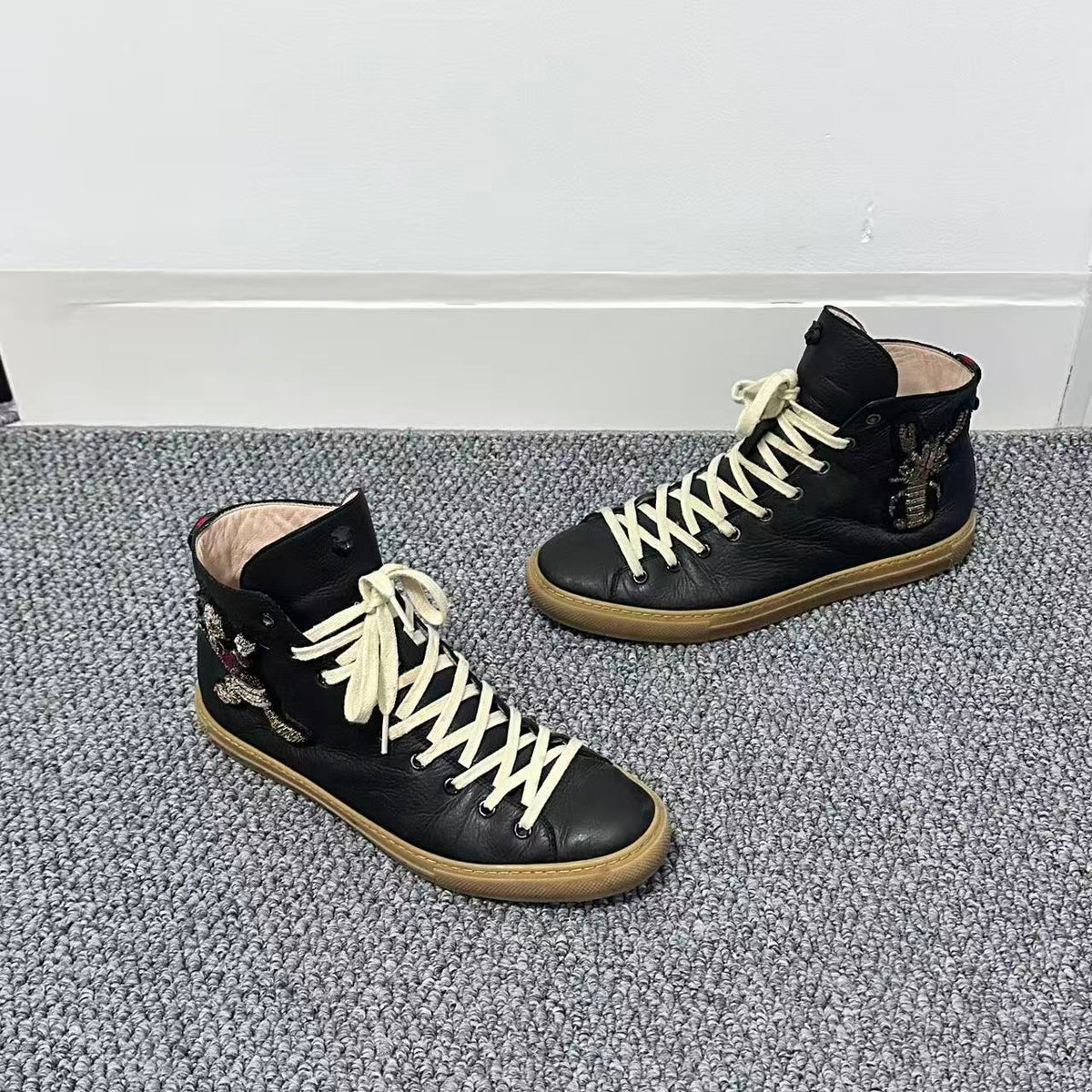 Gucci Donald Duck High Top Sneakers