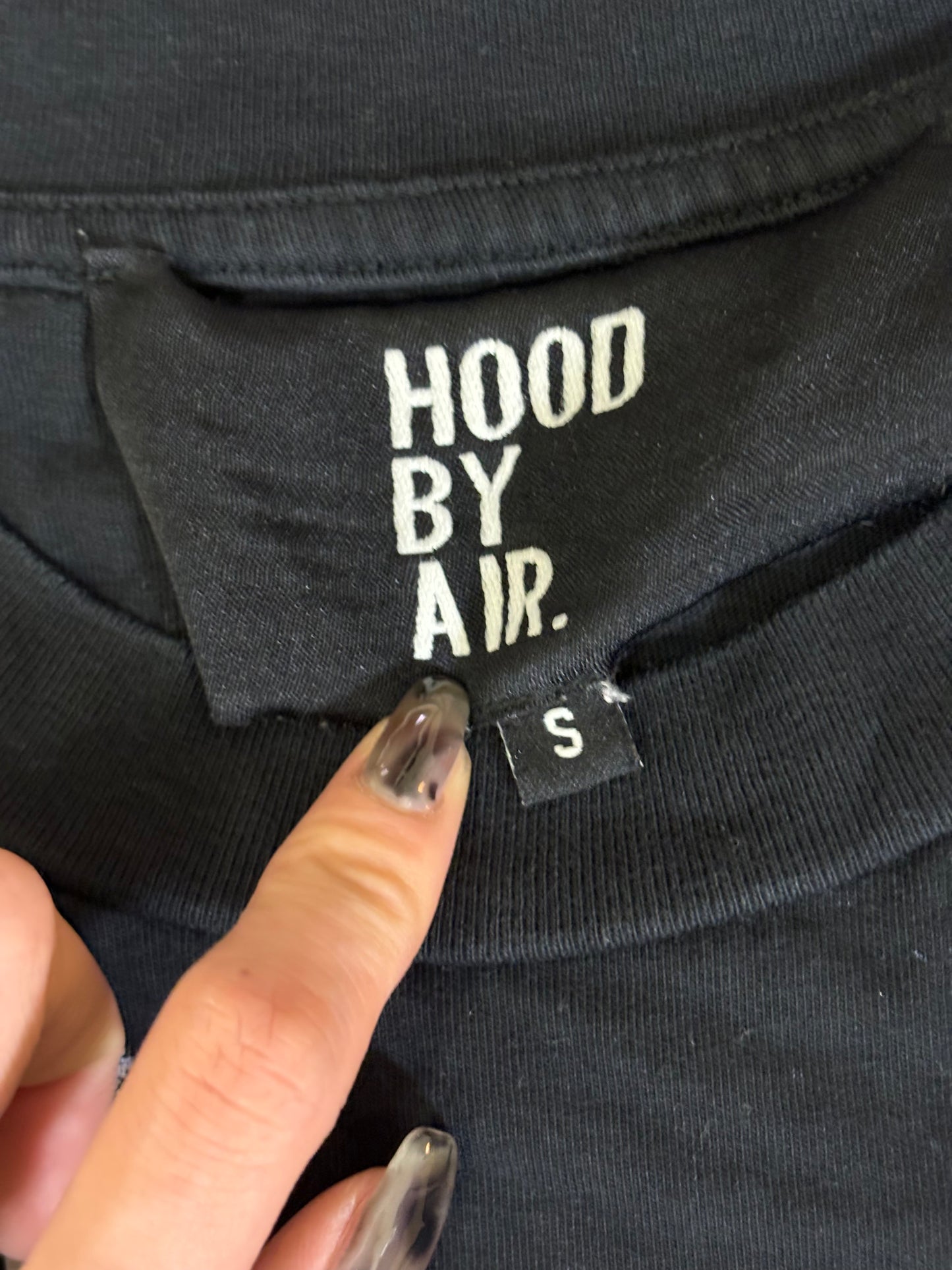 Hood by air graphic tshirt