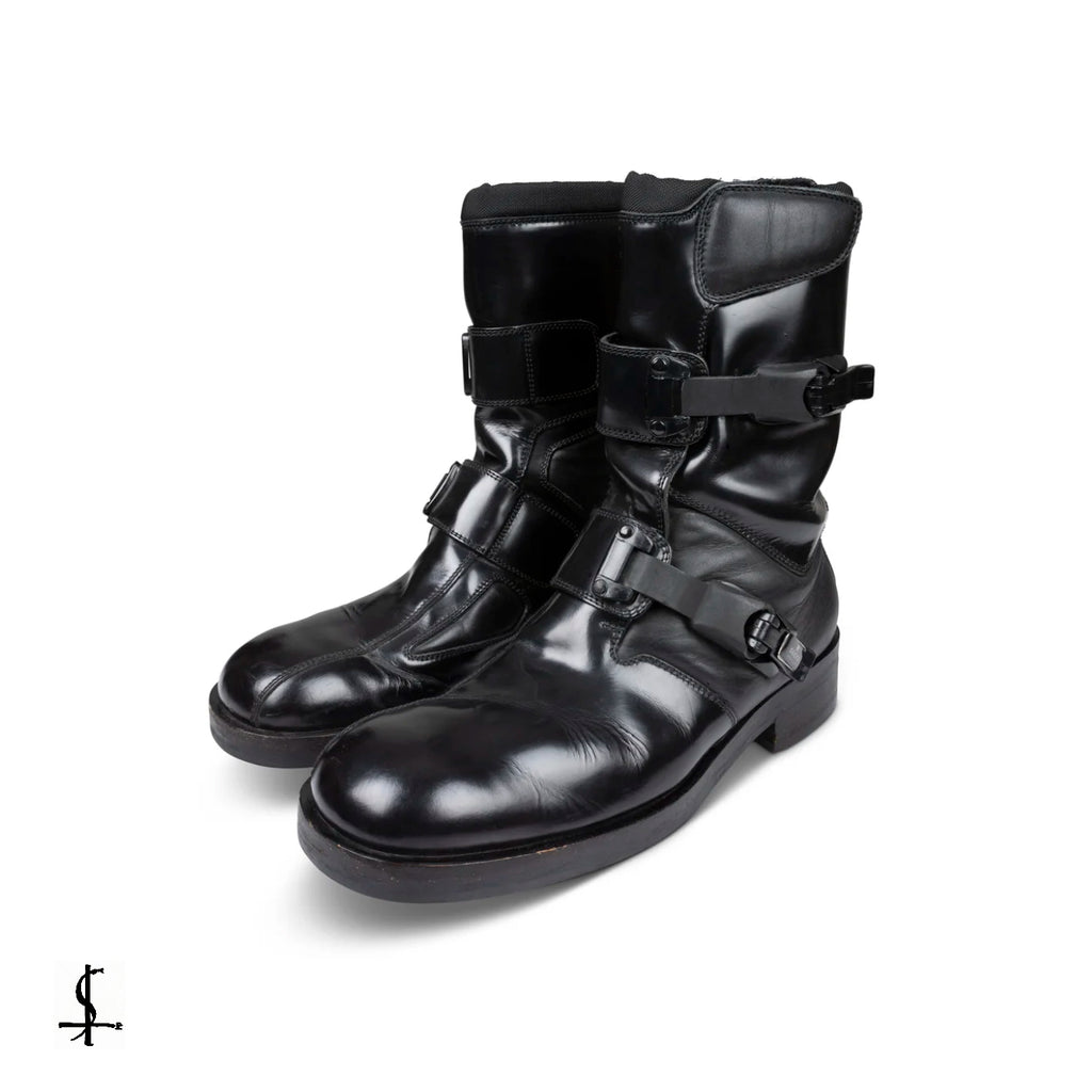 Gucci aw1999 motor boots
