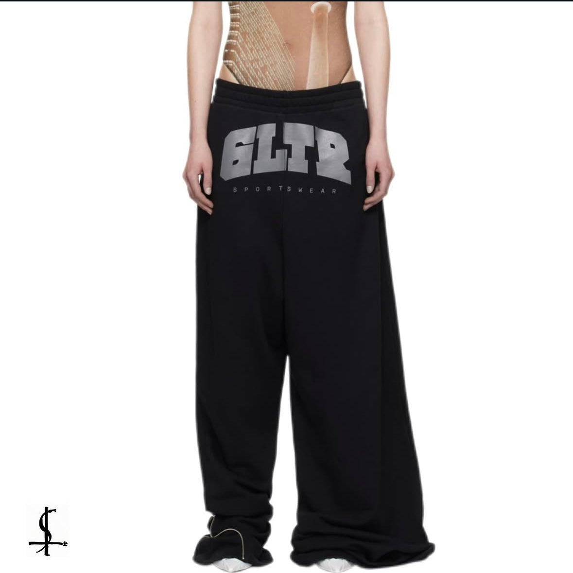 Jean Paul Gaultier x Shayne Oliver asymmetrical pants