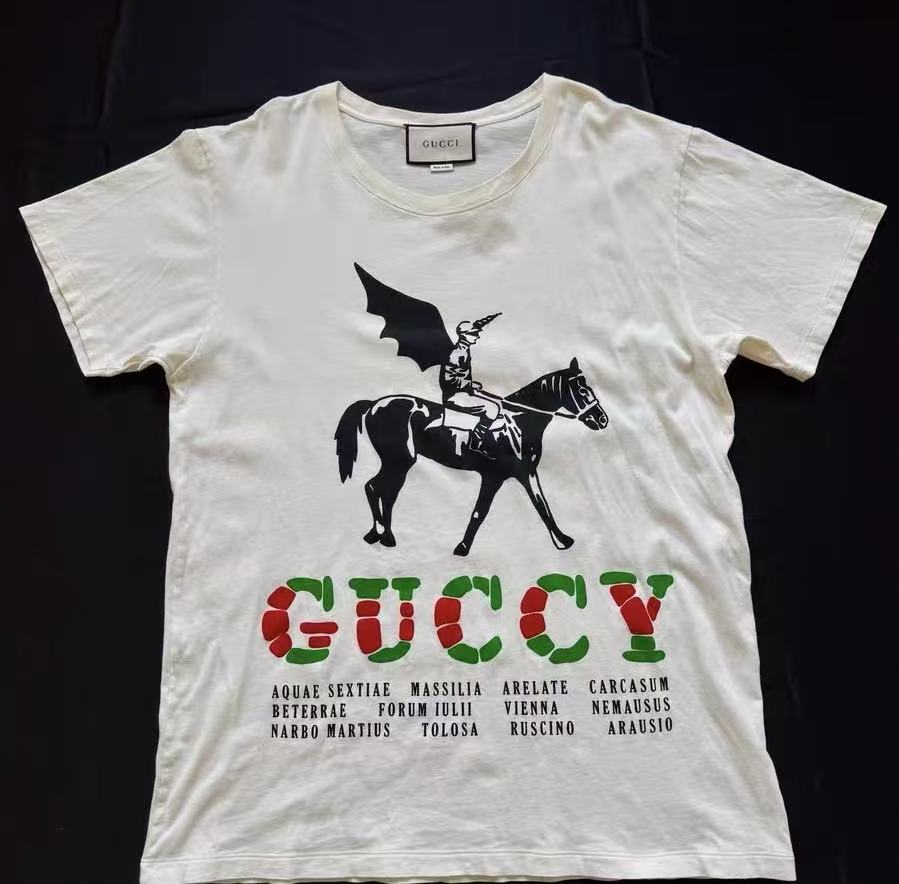 Gucci 18aw Winged Jocky Tee