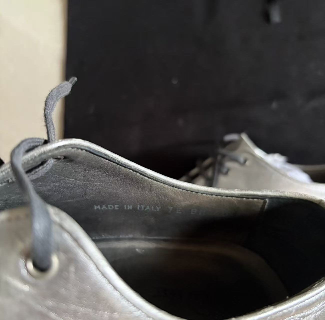 Dior Homme 07ss Silver Tango Boots
