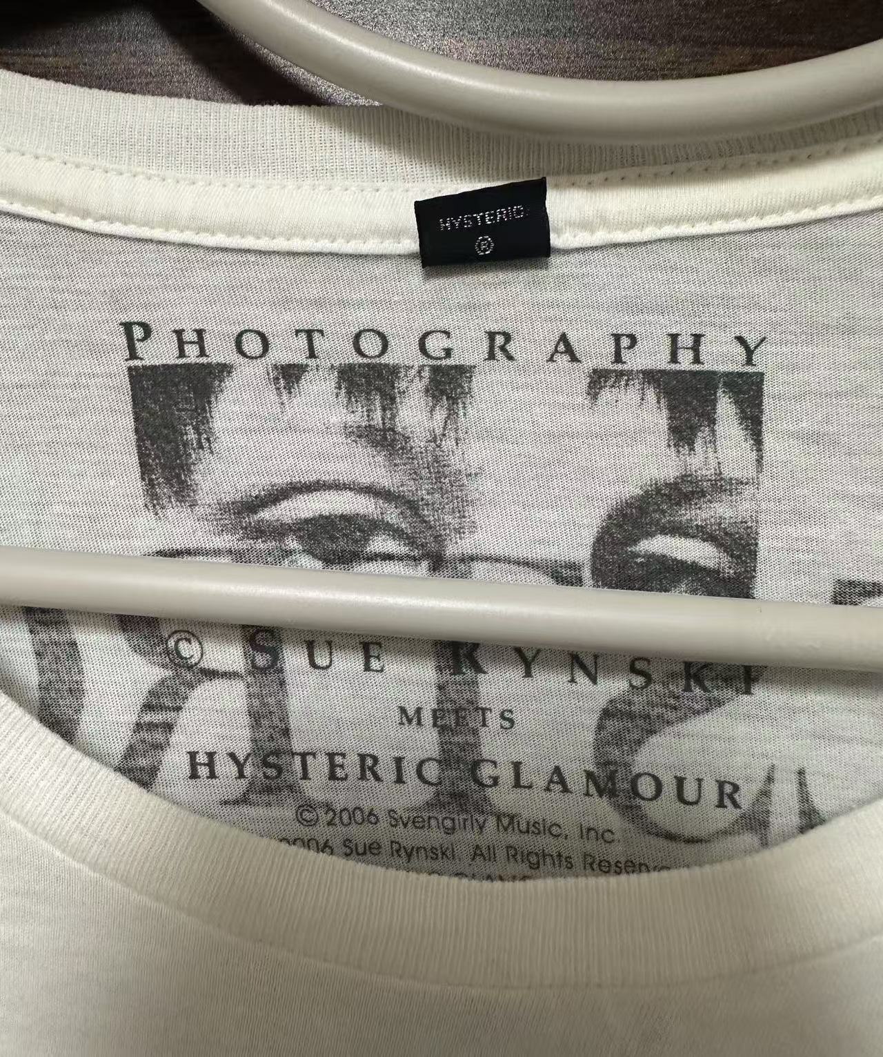 Hysteric Glamour x Sue Rynski tee
