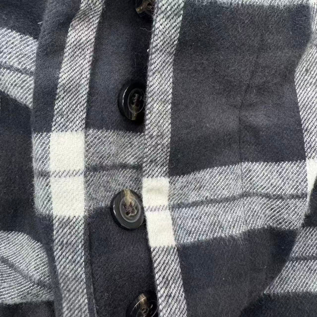 Rick Owens 19SS Babel Plaid Brushed Cotton Sweatpants