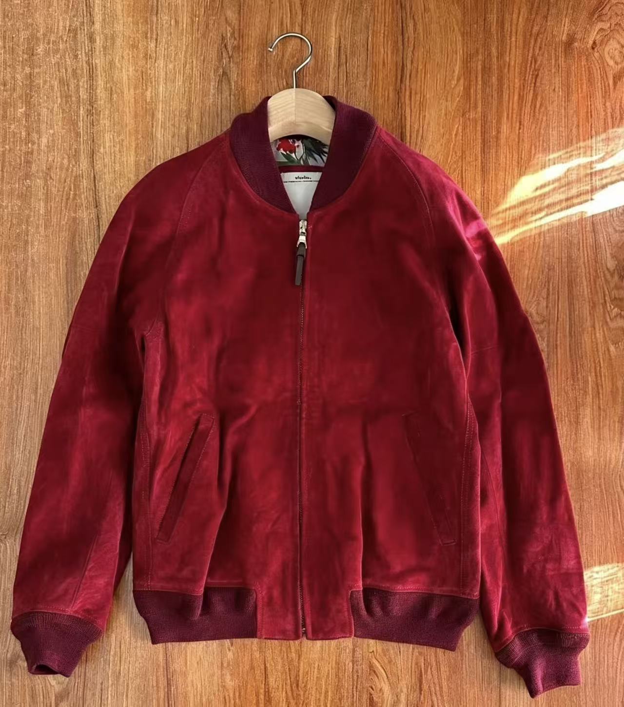 Visvim 14AW Suede Varsity Jacket