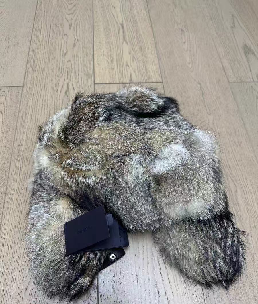 Prada Fox Fur Trapper Hat