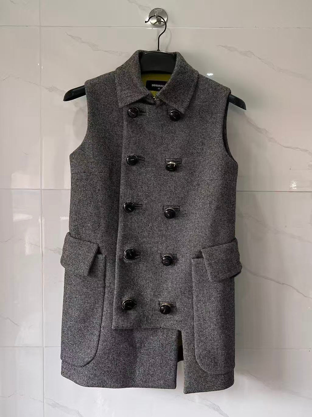 Dsquared2 14FW Double-Breasted Vest
