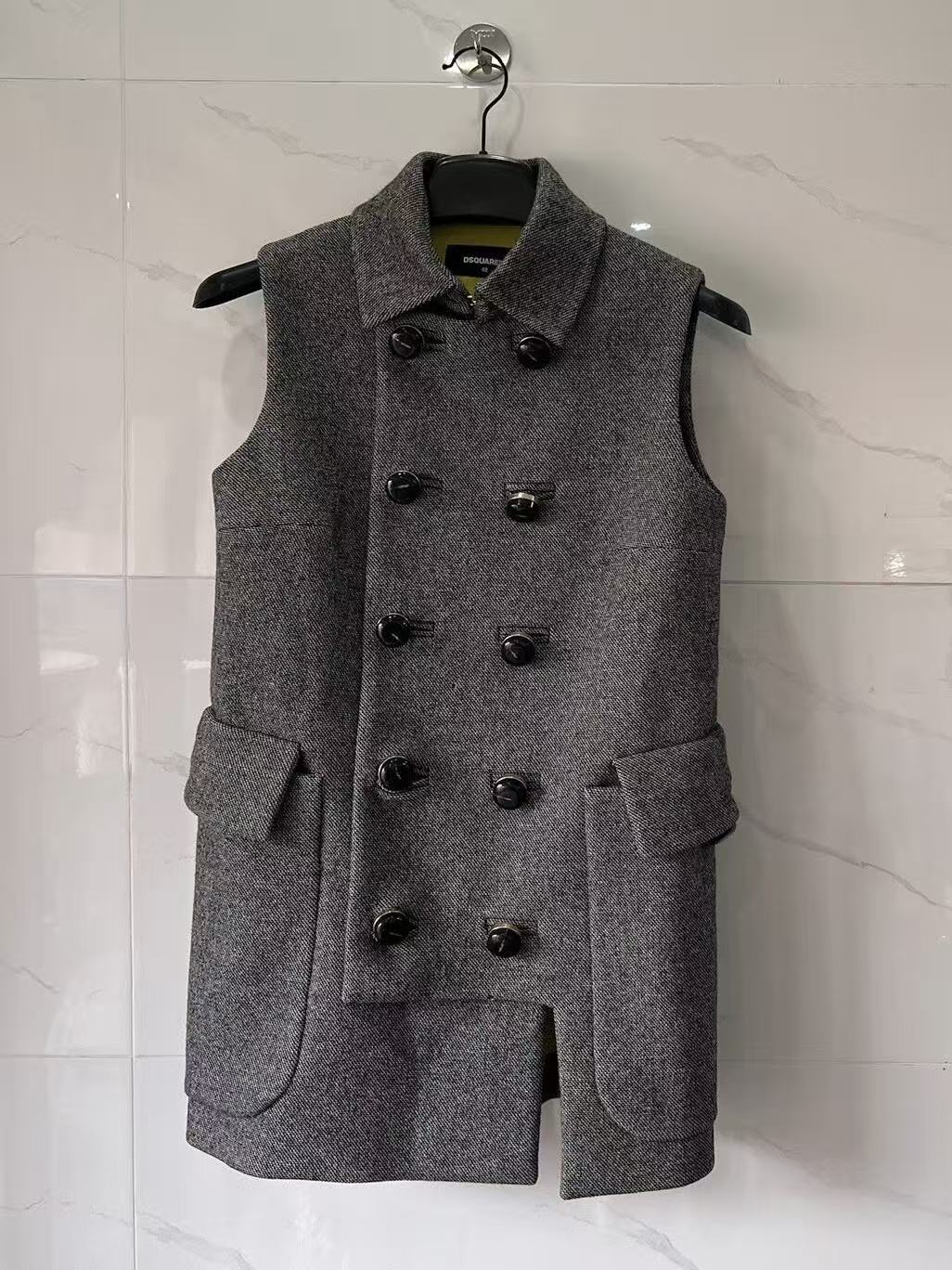 Dsquared2 14FW Double-Breasted Vest