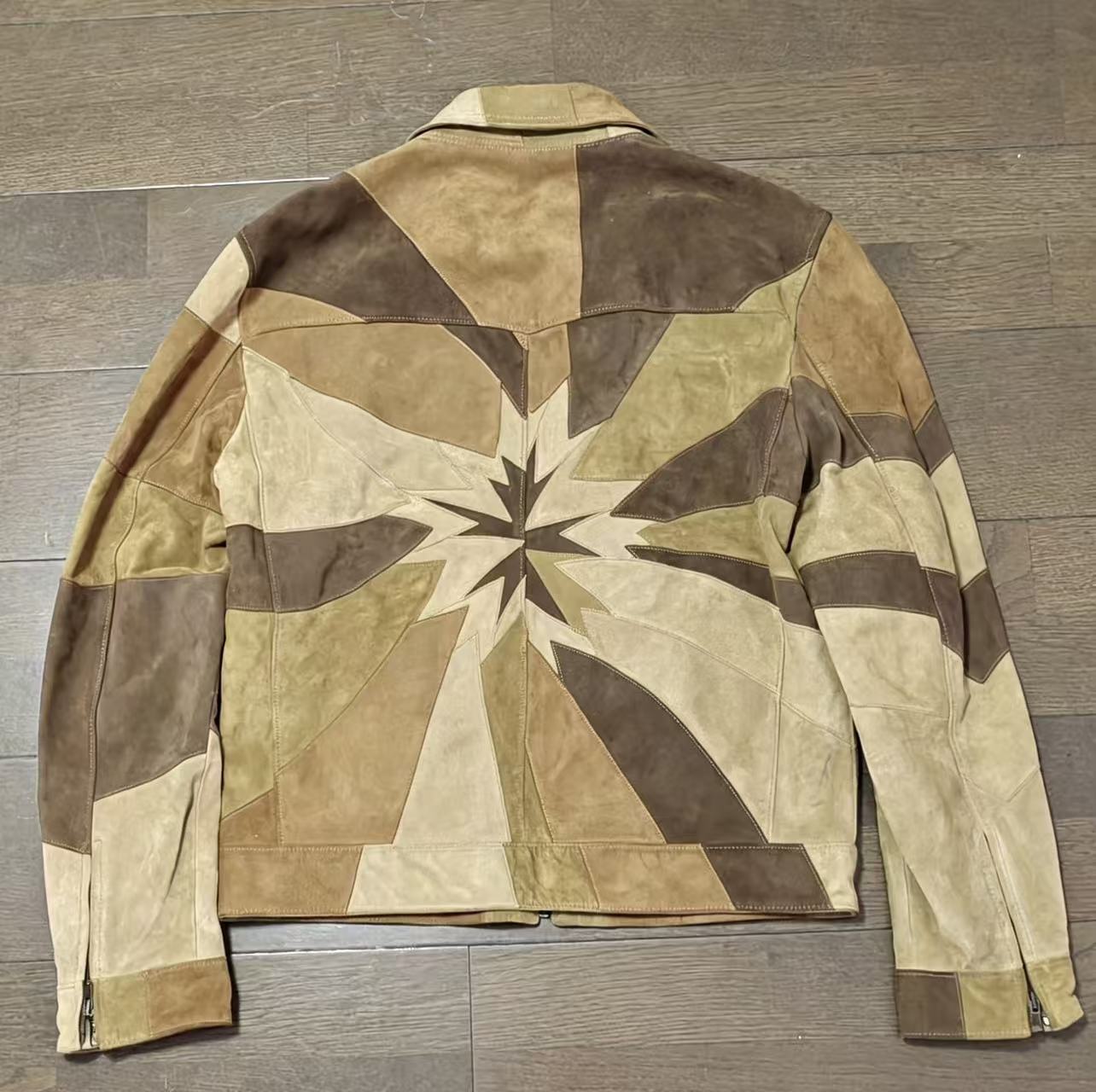 Saint Laurent 15SS Paneled Suede Jacket