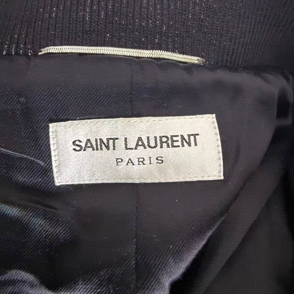 Saint Laurent 16FW Star Collar Teddy Jacket