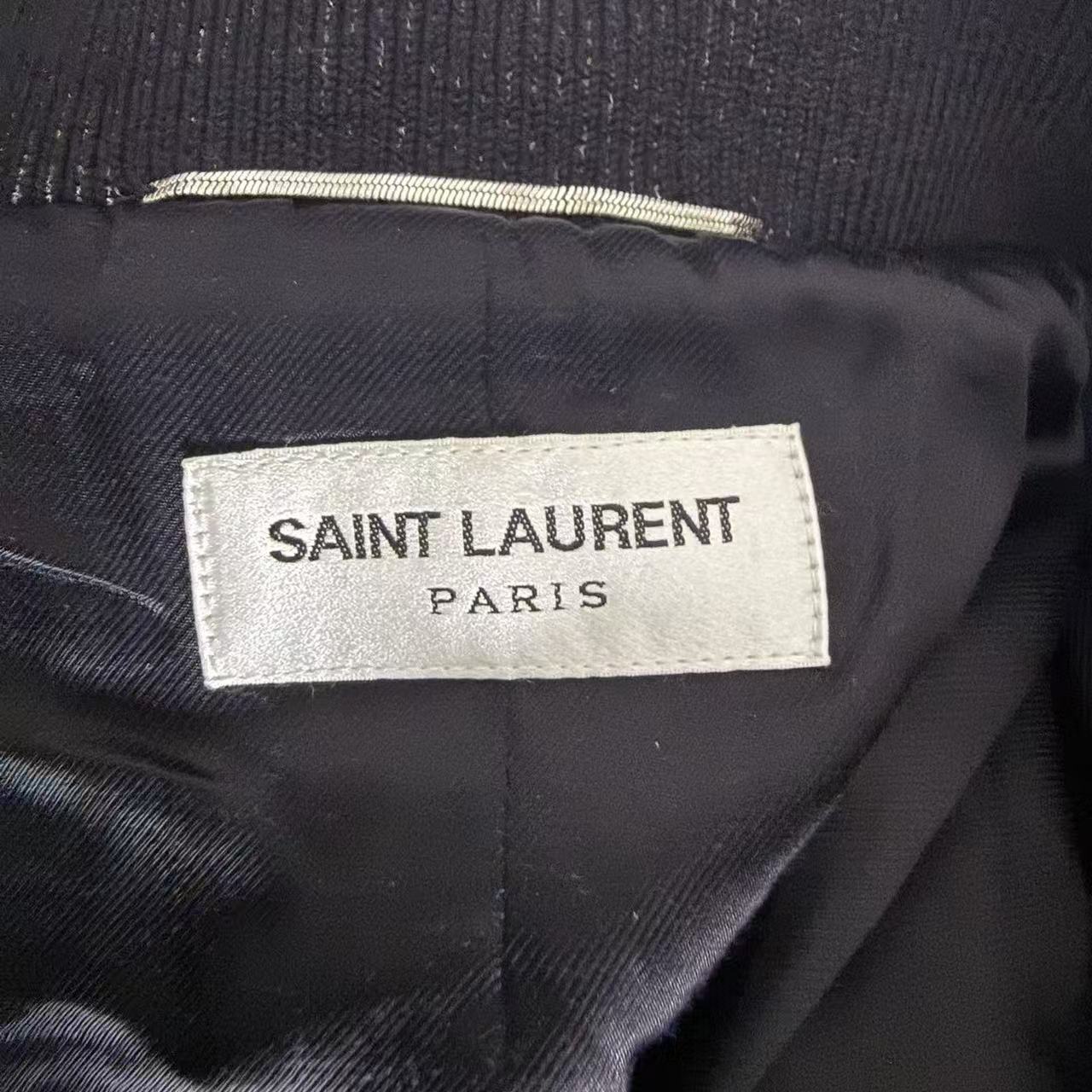 Saint Laurent 16FW Star Collar Teddy Jacket