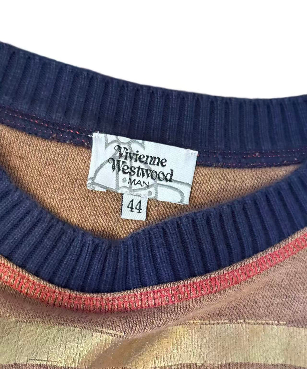 Vivienne Westwood Man Napoleon Jacket Motifs Deconstructed Sweatshirt