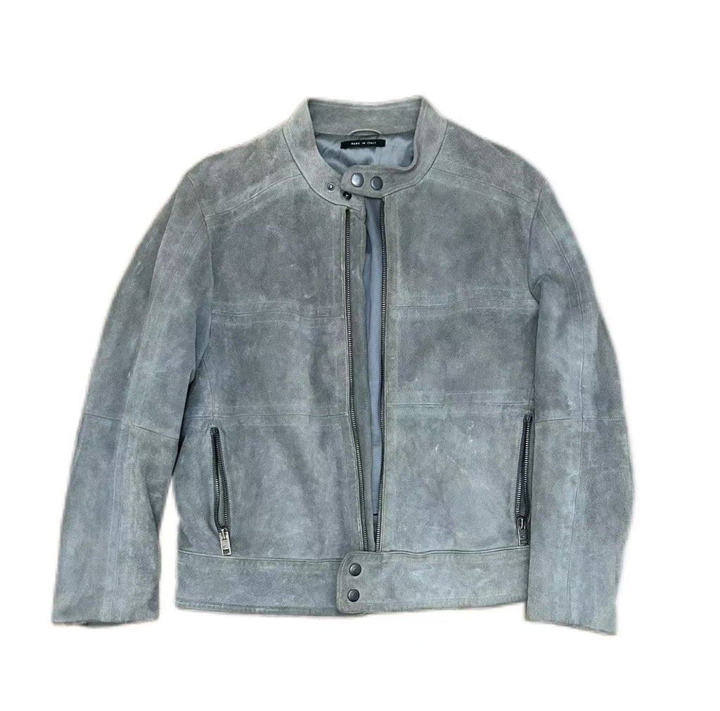 Gucci by Tom Ford 04SS Suede Biker Jacket