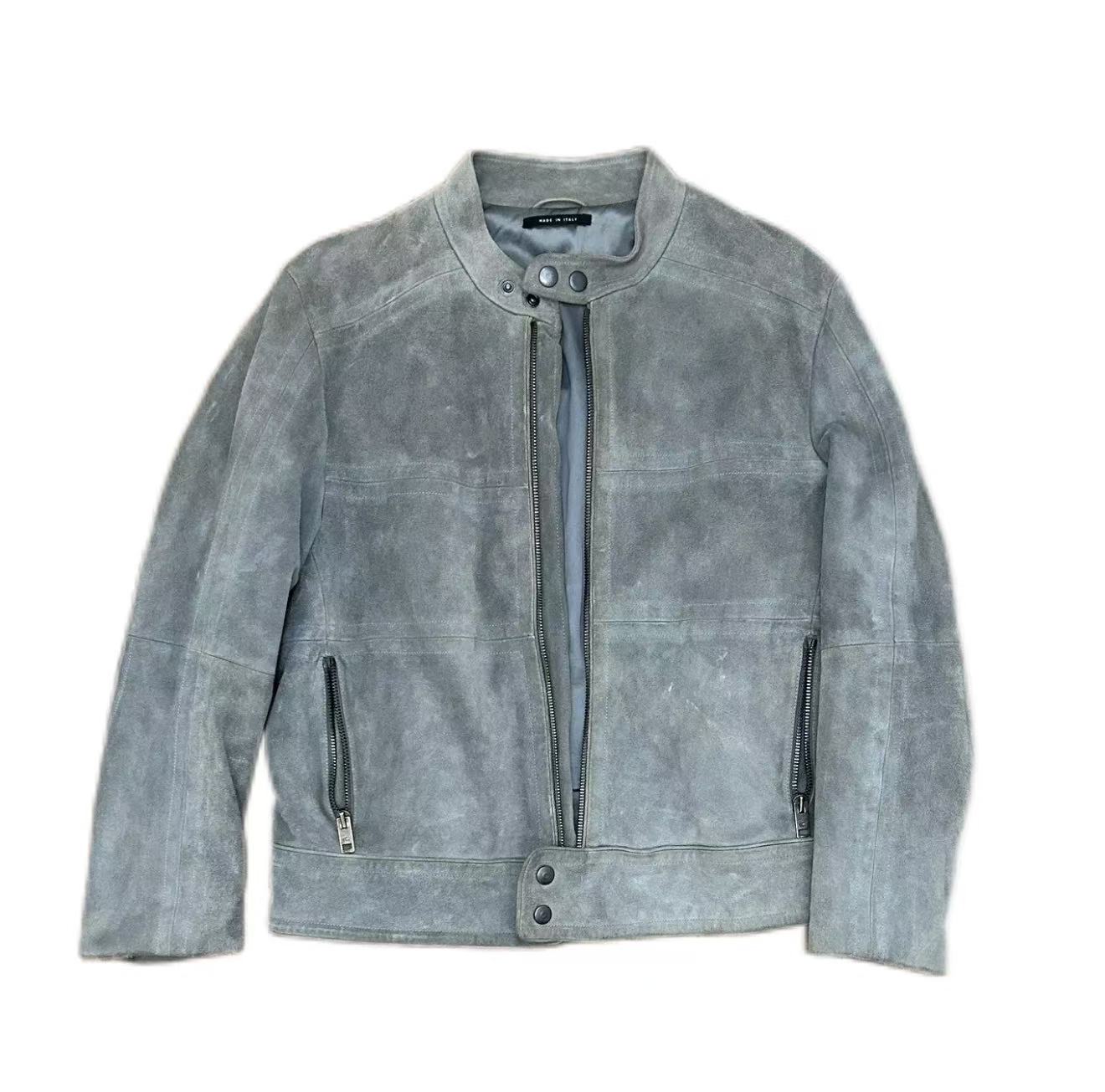 Gucci by Tom Ford 04SS Suede Biker Jacket