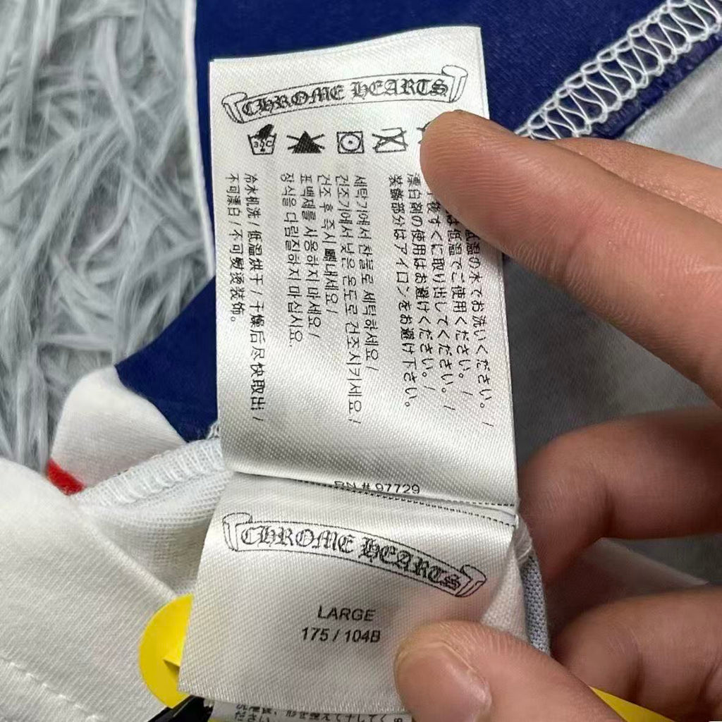 Chrome Hearts Union Jack Print Tee