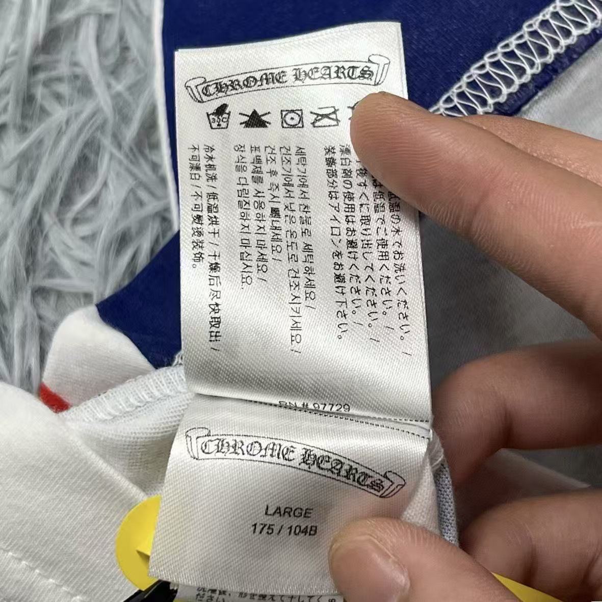 Chrome Hearts Union Jack Print Tee