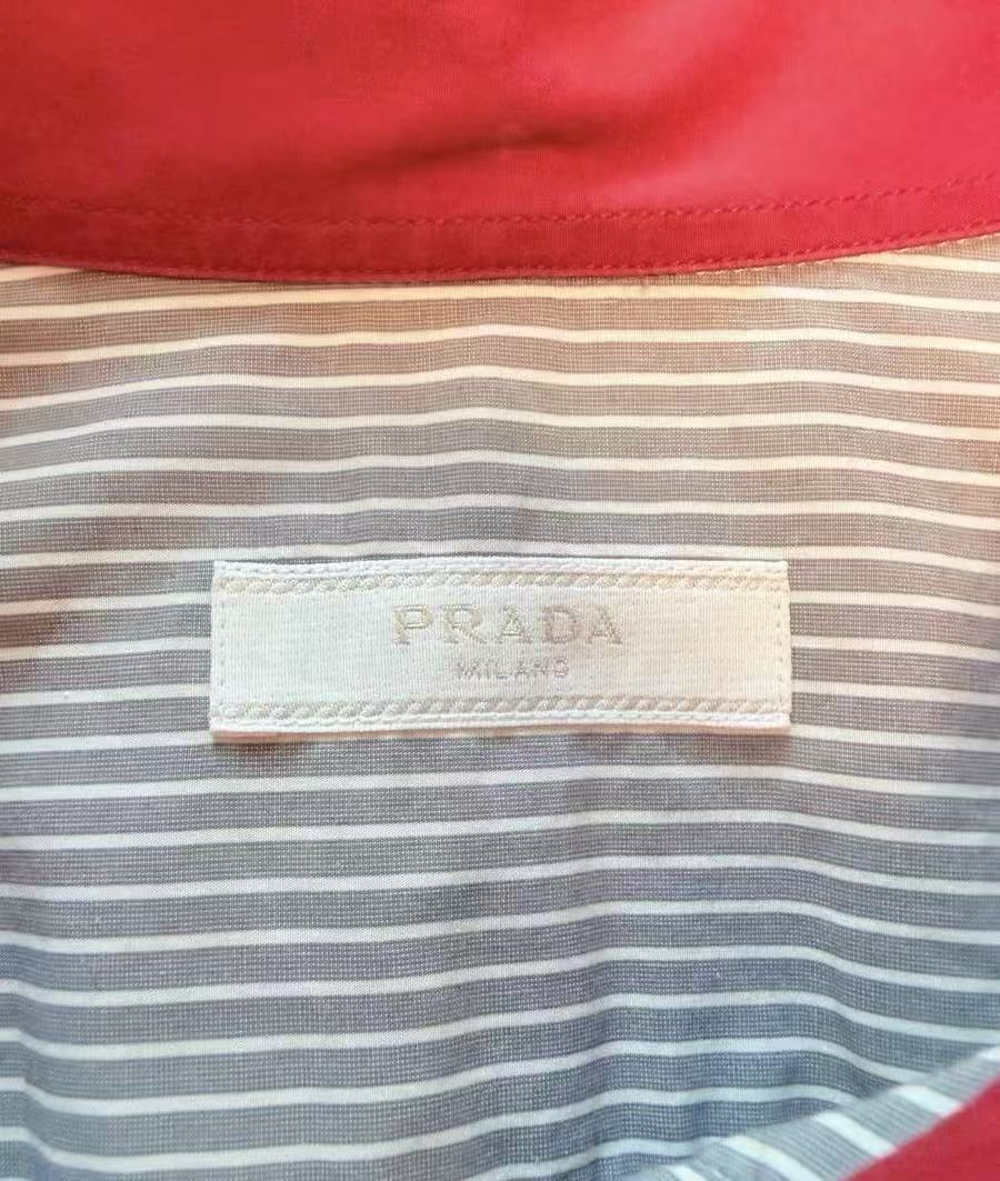 Prada 18SS comic Stripe Shirt