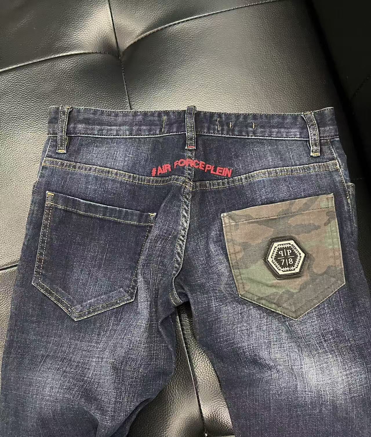 Philipp Plein FW16 Illegal Fight Club Distressed Denim