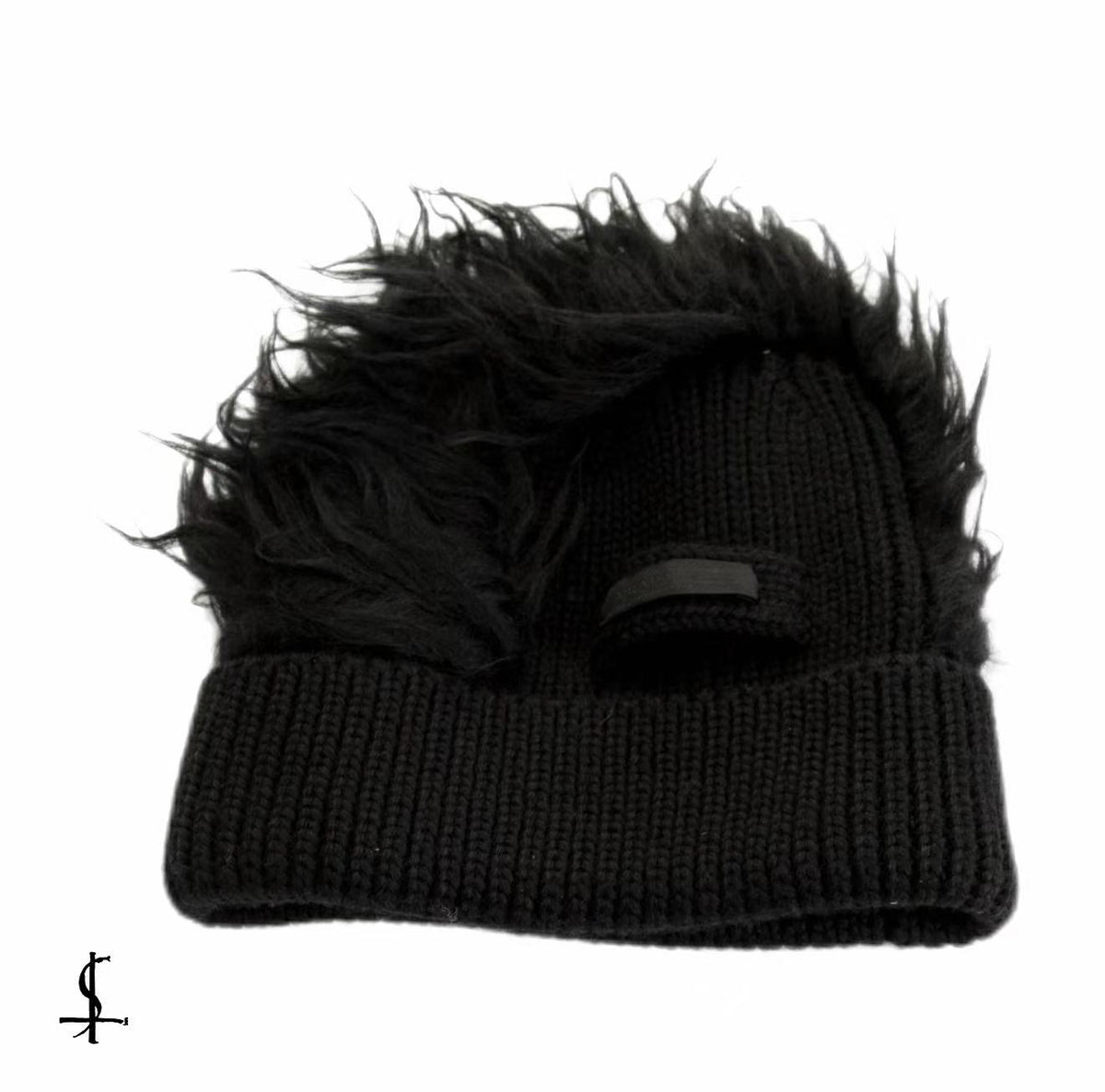 Prada 19AW Mohair Mohawk Beanie
