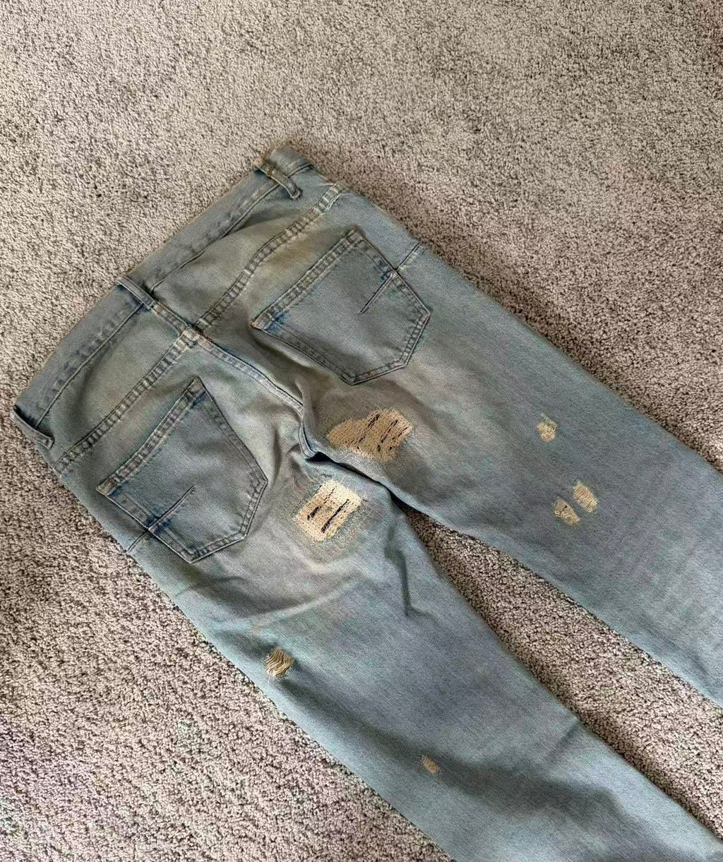 Dior Homme 06SS Crash Distressed Jeans