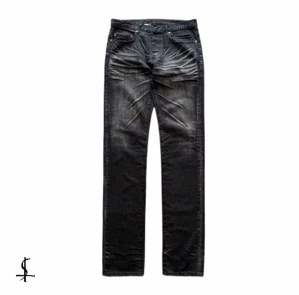 Dior Homme SS03 "Follow Me" Washed Black Clawmark Denim