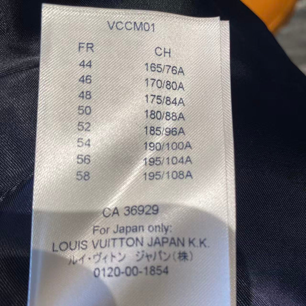 Louis Vuitton By Virgil Abloh 20SS Tapestry Cargo Bomber Jacket