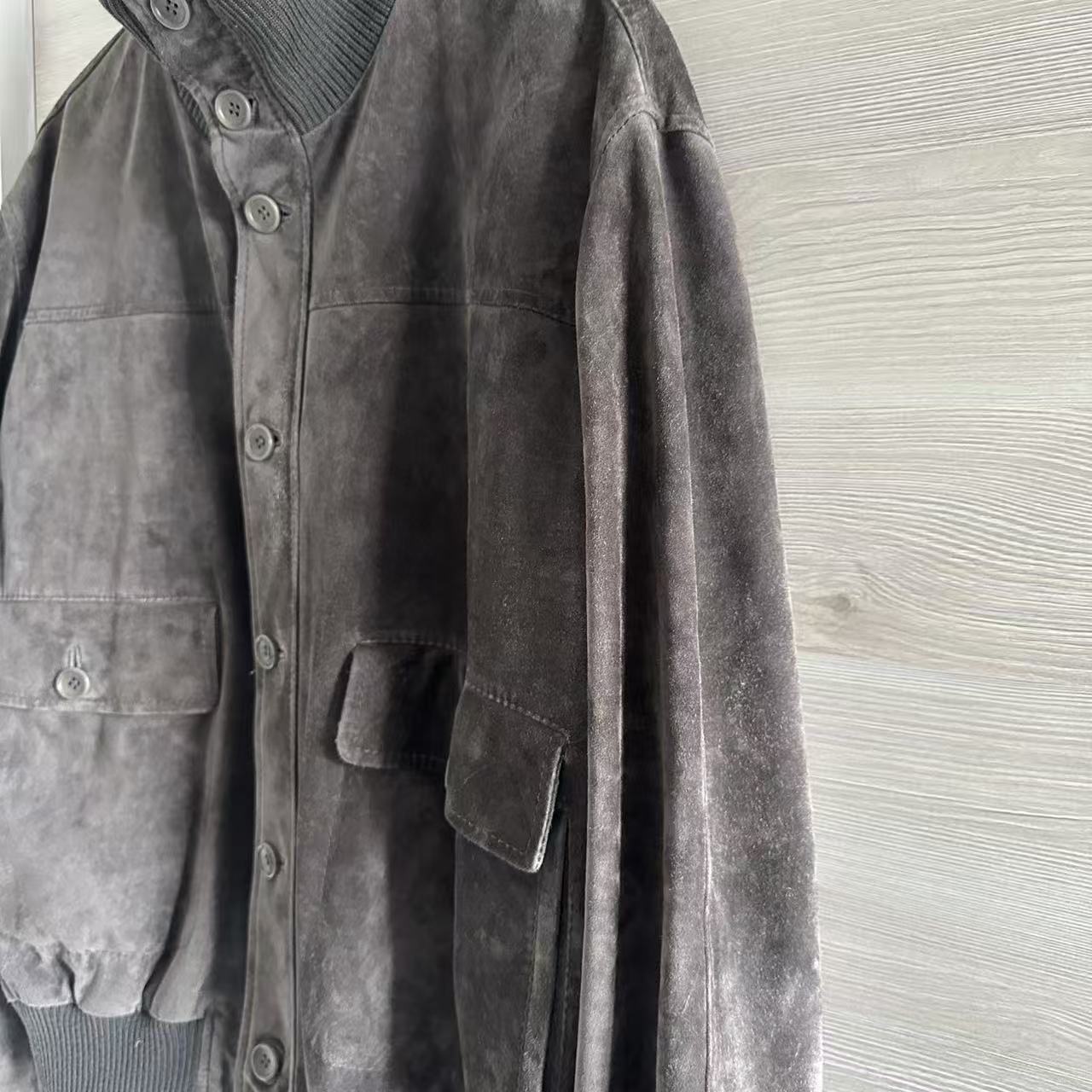 Gucci By Tom Ford 01aw A1 Suede grey Jacket