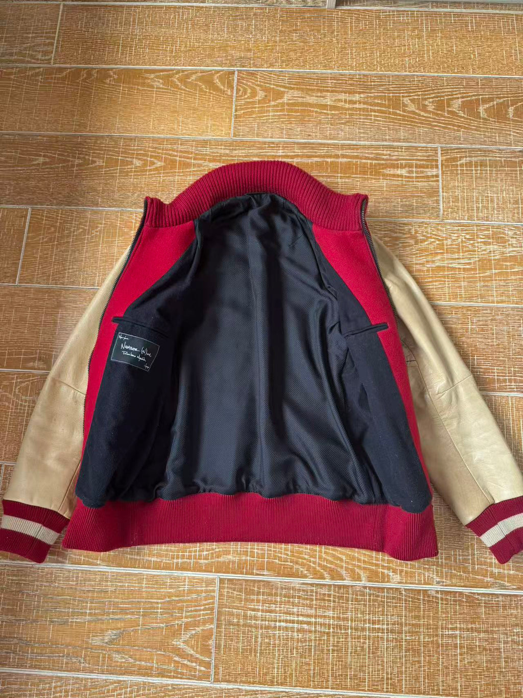 Number Nine 08aw varsity jacket OG