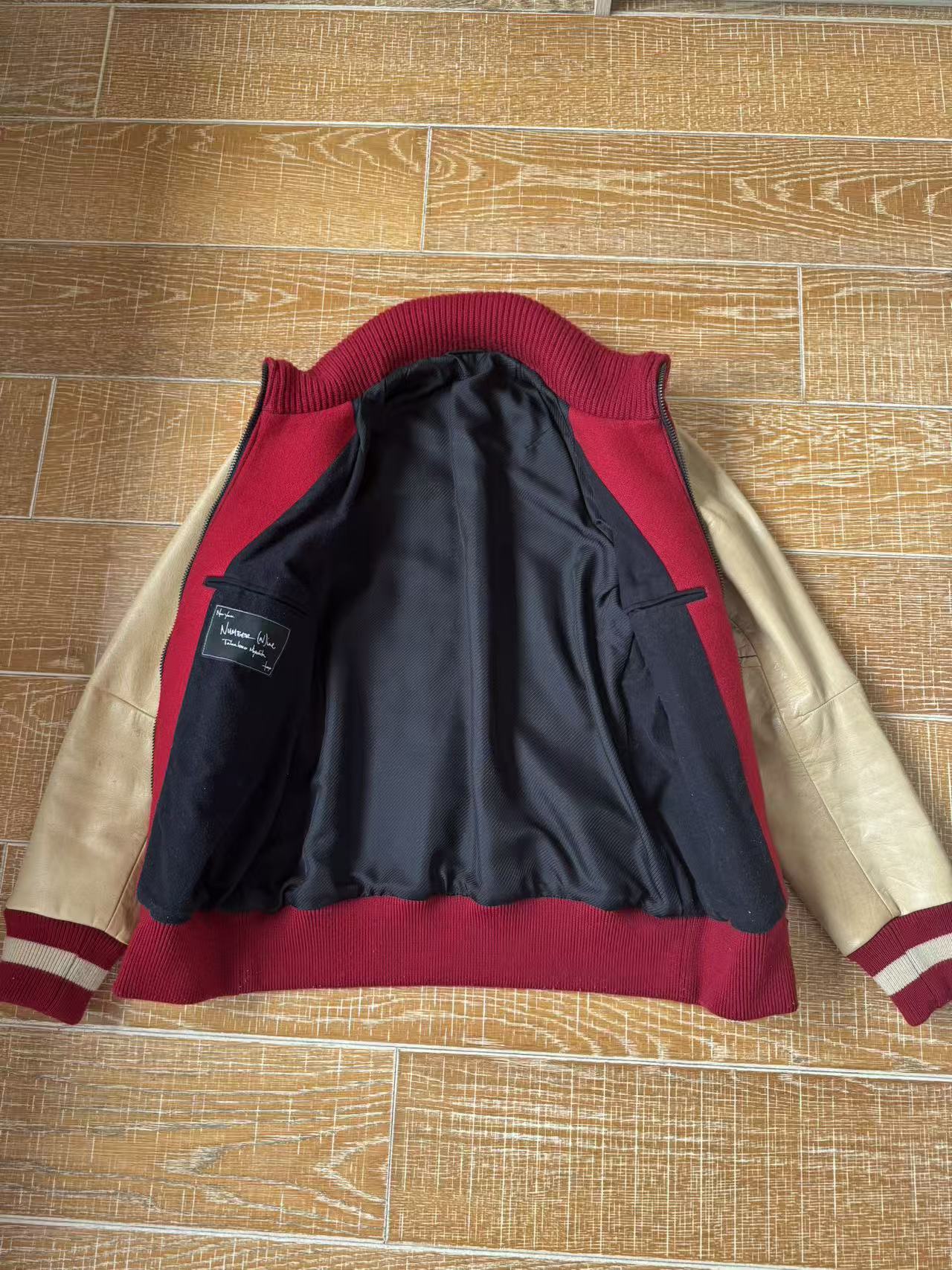 Number Nine 08aw varsity jacket OG
