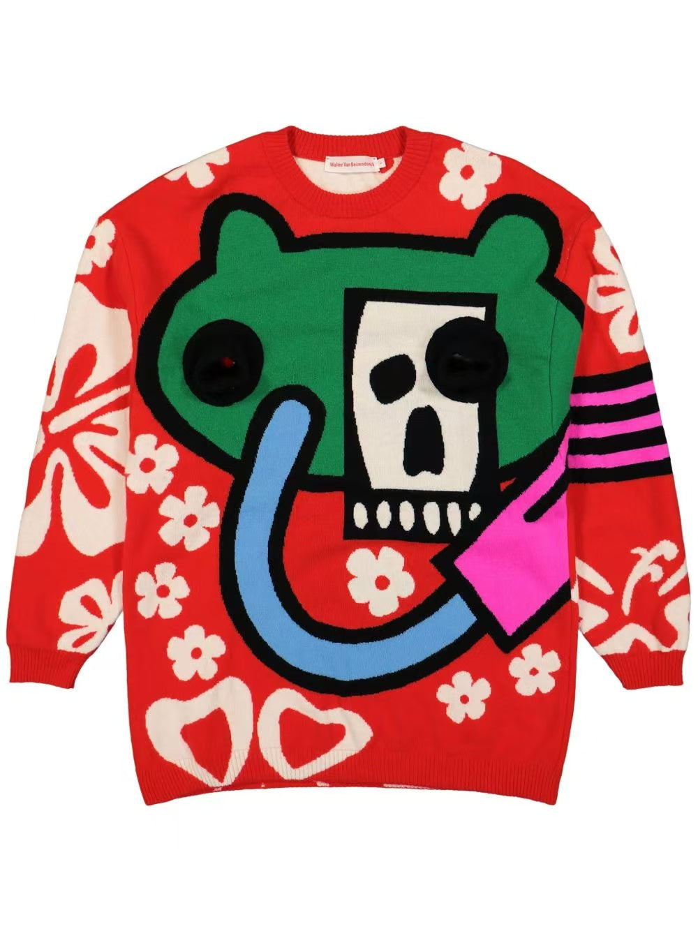 Walter Van Beirendonck 24FW Android Intarsia-Knit Sweater