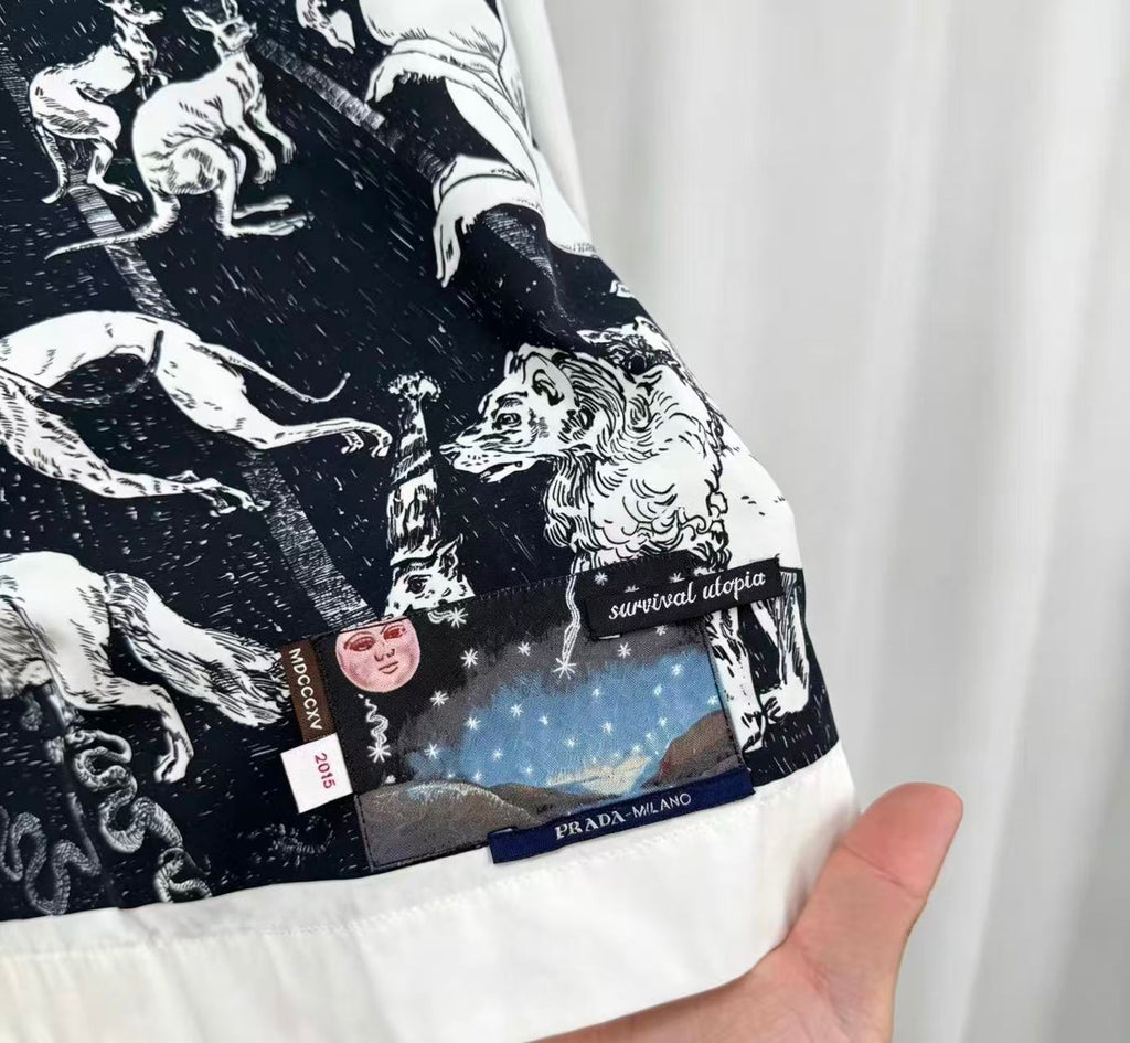 Prada Christophe Chemin Survival Utopia Shirt