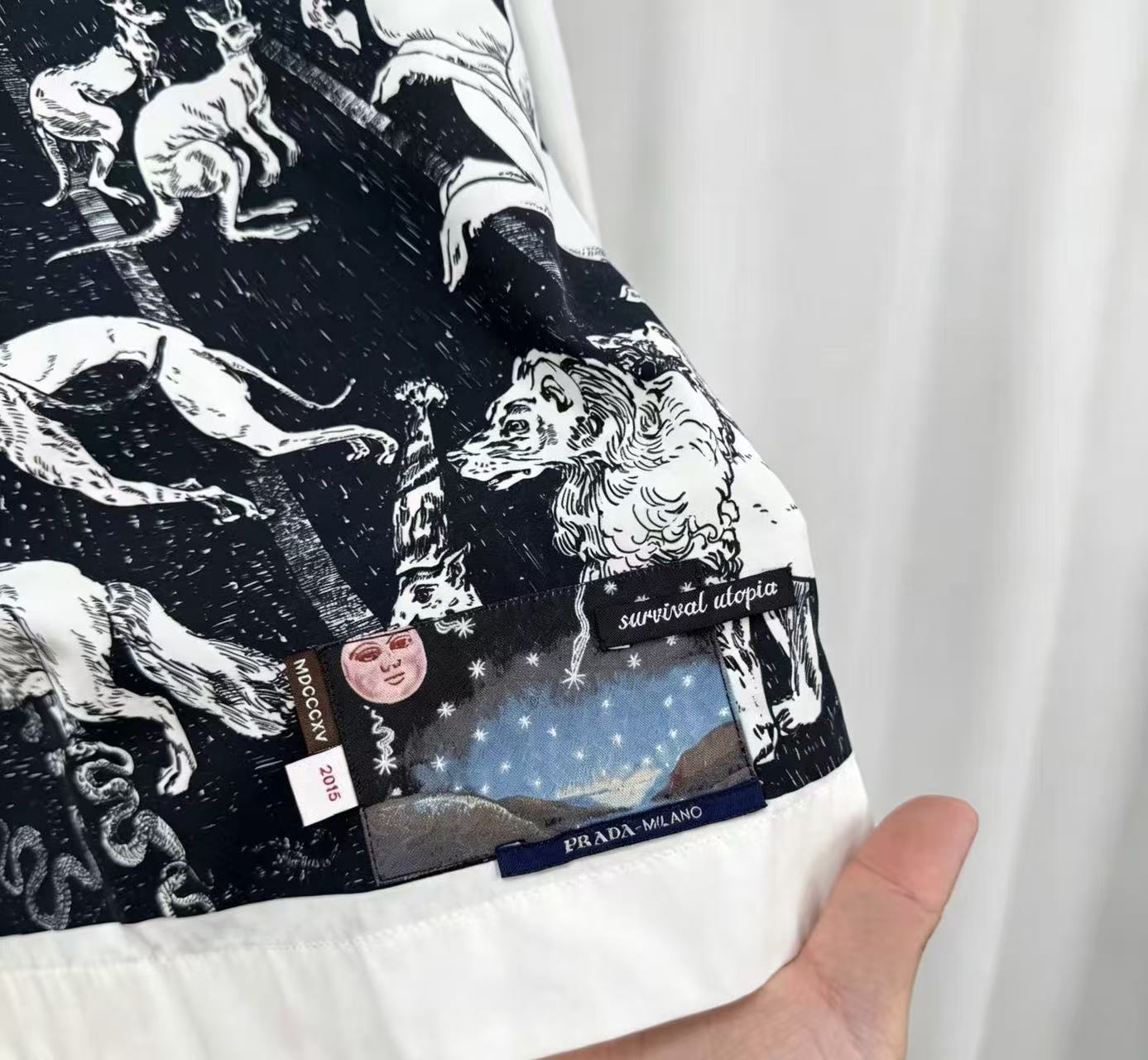 Prada Christophe Chemin Survival Utopia Shirt