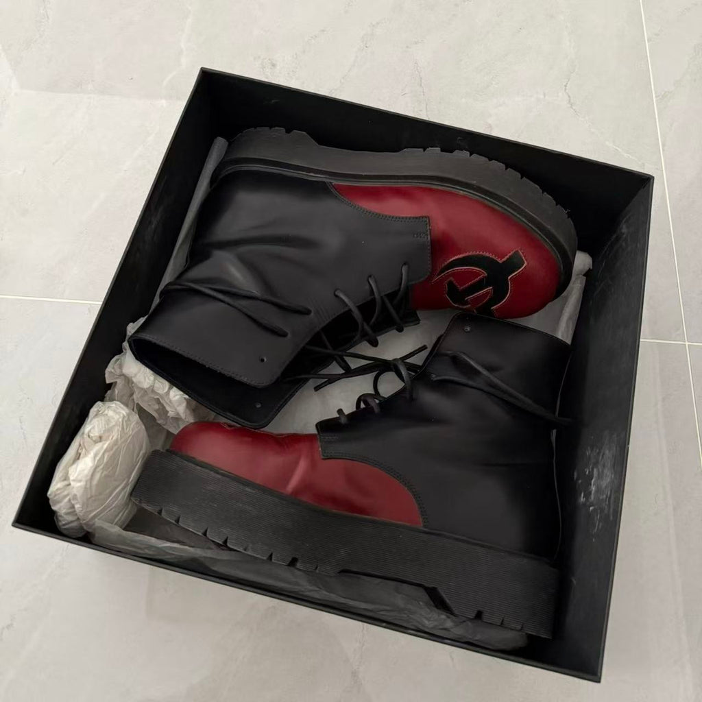 Enfants Riches Deprimes Hammer&Sickle Winona Lace Up Boot