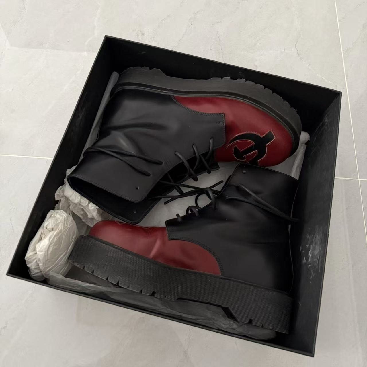 Enfants Riches Deprimes Hammer&Sickle Winona Lace Up Boot