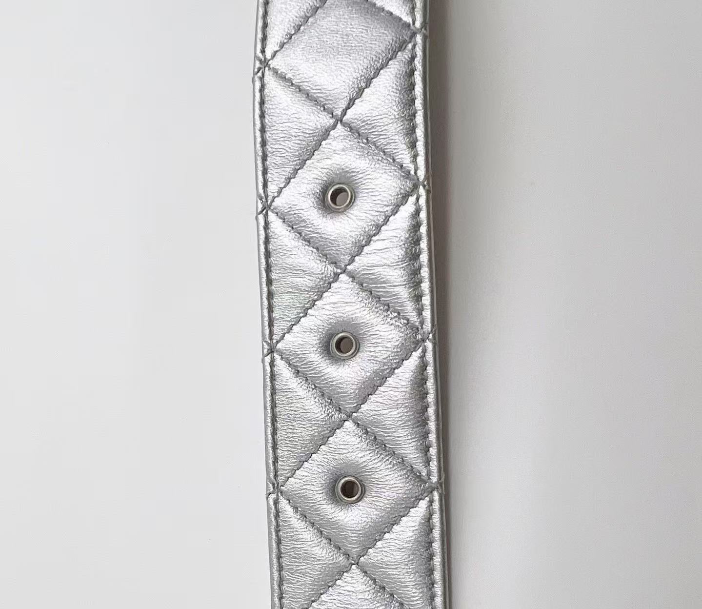 chanel double c belt