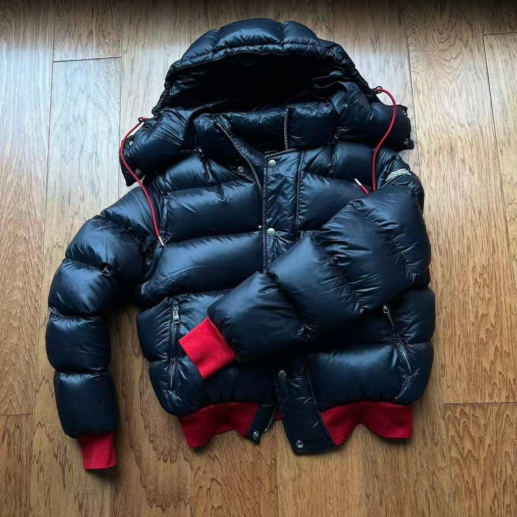 Alexander Mcqueen 07AW Deconstructed Leather  Down Jacket