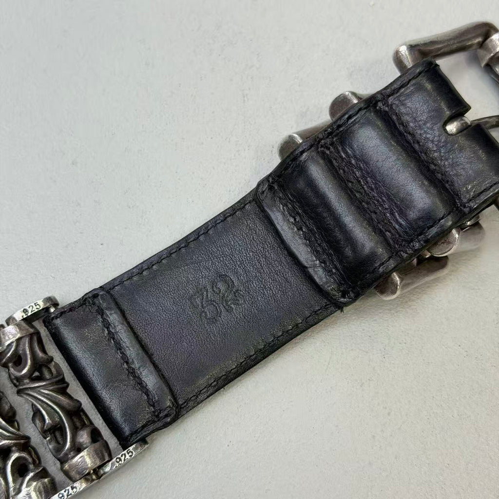 Chrome Hearts Celtic Roller Leather Belt