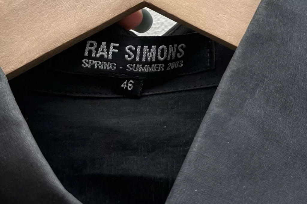 Raf Simons 03SS Consumed Graphic Button Shirt