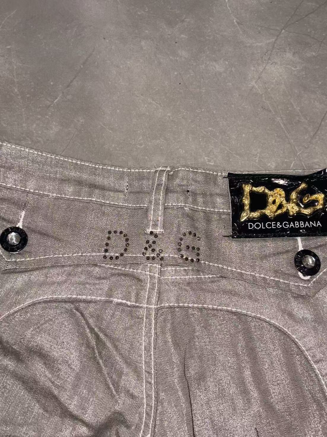Dolce&Gabbana 00s Coated Jeans
