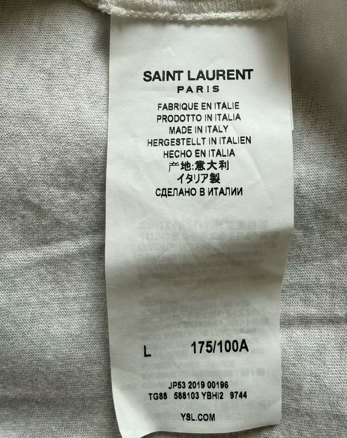 Saint Laurent 19AW The Smiths Tee
