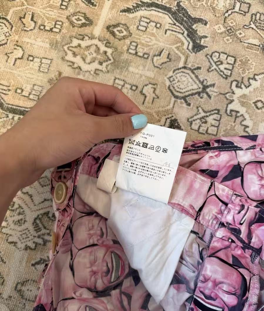 Comme des Garcons 21SS Yue Miniun Print Pants